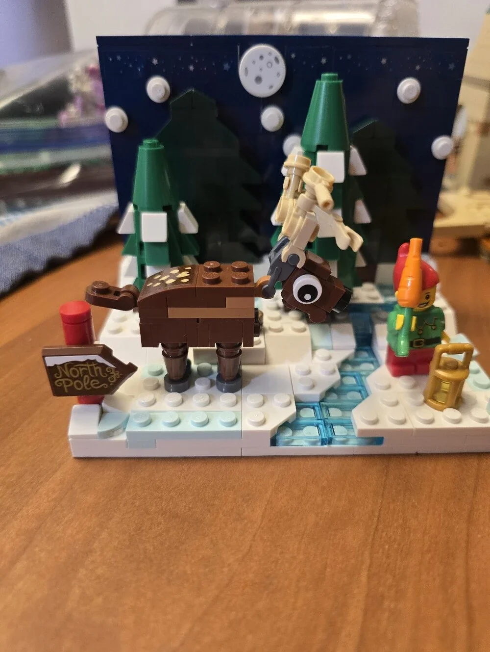 Lego santa front